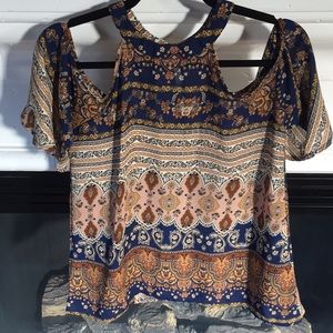 Patterned blouse